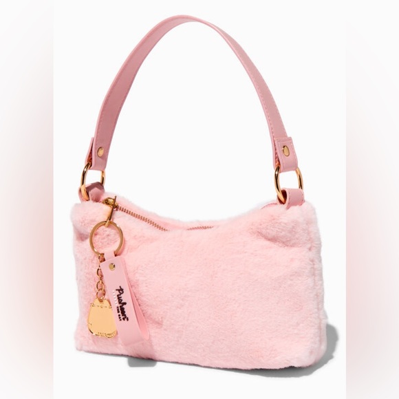 Pusheen Handbags - 🆕 PUSHEEN ADORABLE PURSE! GOLD PUSHEEN KEYCHAIN W/STRAP! NWT!